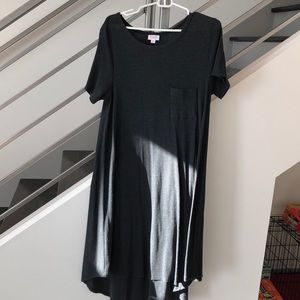 Grey T-Shirt Swing Dress